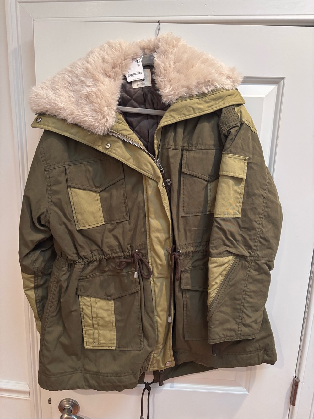 NWT Free People We the Free Pieces of Me Parka Small